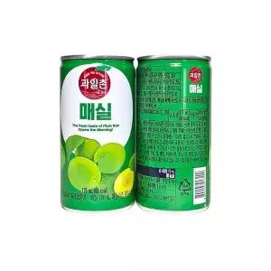 [셀러허브]해태 과일촌 매실 드링크 175ml x 90캔 미니캔 캔음료 /s (E42543391)