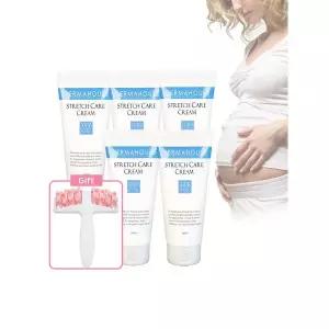 [하프클럽/더마하우스]스트레치 케어 크림 180mlx5개+마사지 롤러/임산부 일반인 청소년기