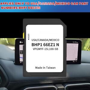 마쓰다 네비게이션용 북미지도 SD 카드 BHP166EZ1N 호환 3 6 CX3 5 GPS -CX5 CX9 지도 -2024
