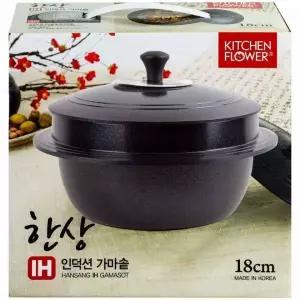 전통 가마솥 조리 냄비 인덕션 가마솥 18cm