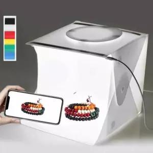 [알티피아]TBZ 포토박스 셀프미니 스튜디오 사진관촬영 LED 제품30Cm