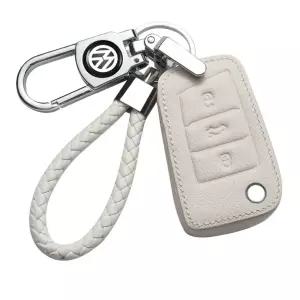 폭스바겐 키케이스 양가죽 염소가죽 키링 파사트 티구안 아테온 제타 골프