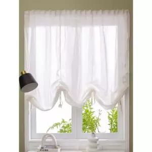 로만쉐이드 커튼 침실 린넨 방 북유럽 막대 창 창문 주방 원사 /미터 로마