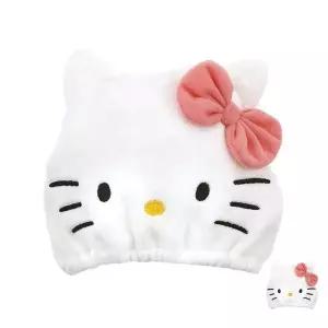 바디타올 스포츠 습식 페이스 자수수건 예쁜 욕실헤어캡 헬로키티