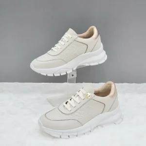 [탠디]여성 소가죽 5cm 키높이 스니커즈 X23202mh_JJ