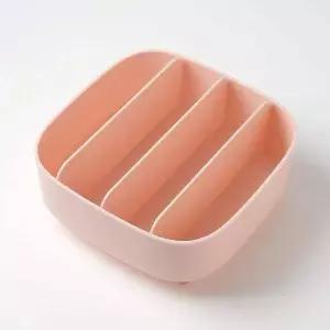 [알티피아]TBZ 화장대 소품수납 핑크 화장품 정리함 화장품트레이