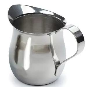 [골드스마일]델키 스텐 벨크리머 에스프레소 커피 샷잔 저그 90ml 눈금