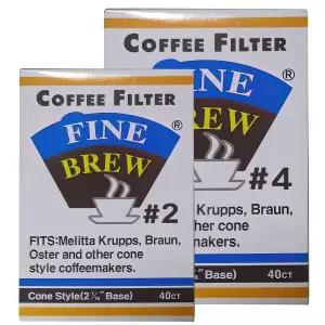 [골드스마일]커피 필터 여과지 핸드드립 거름종이 드리퍼 40매 거름망