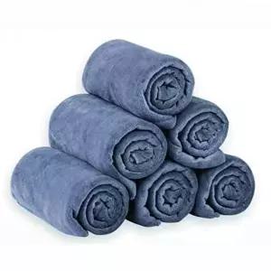 미용타올 극세사 수건 타월 35x80 그레이