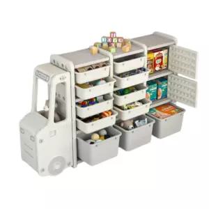 아들방 정리정돈 대용량 자동차 5단 장난감수납정리함 깨끗하게 플라스틱바구니 청소