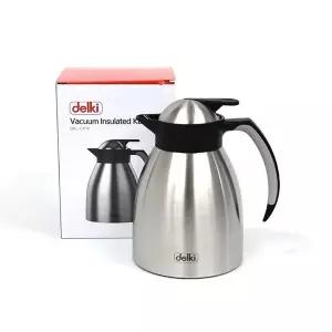 원터치 스텐 진공 보온 주전자 1L