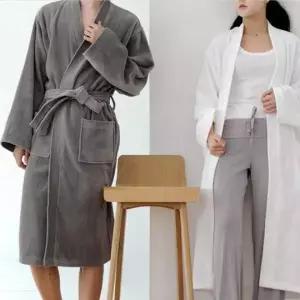 호텔 로브 순면 샤워 타월 가운