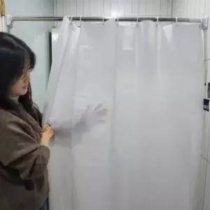 샤워 실 커튼 욕실 화이트 180x180 방수 비욕실커튼