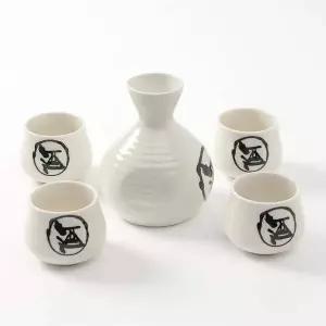 TBZ 도쿠리 250ml 사케잔 60ml 4인용세트 다기세트 다도상