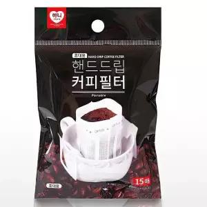 핸드드립 드립백 커피 거름종이 거름망 여과지 필터 15매