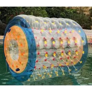 PVC 원형튜브 풍선 튜브 원통굴리기 투명 에어볼