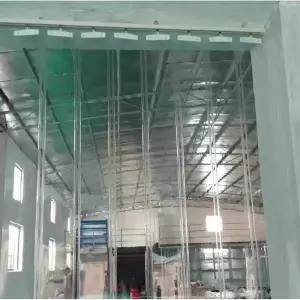 방풍 커튼 온도 조절 워크인 물류 창고 냉장고 투명 투명흰색1.5MM폭0.9미터x높이2.0미터