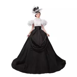 드레스 중세시대 원피스 유럽 공주 공주풍 복고풍 무대 졸업사진