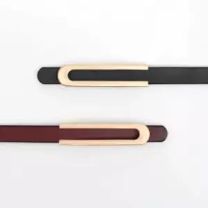 패션 캐쥬얼 캐주얼 원피스 여성 얇은 아임레더 수동 소가죽 [fC2CEE3]