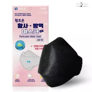 KF94 참조은 황사마스크 소형 초미세먼지차단 블랙 200매