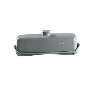 삽 스푼 보존 상자가 있는 냉장고 보관 용기 치즈 냉장고 상자 치즈 버터 보존 상자 과일 보관 상자 (색상: 회색, 사이즈: F