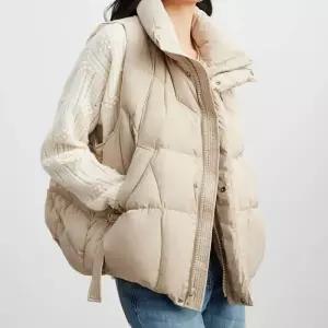 차단해주는 반목 패딩 조끼 효과적으로 베스트 윈터 스타일 폭닥한 바람을