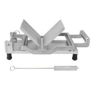 수동 스테인리스 스틸 치즈 커터, 미끄럼 방지 베이스가 있는 휴대용 빵 및 토스트 슬라이서, 치즈 샌드위치 버터 과일용 정밀 저울 라인, 가정용 주방 기기(20mm)