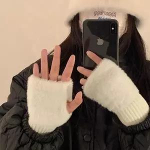 반장갑 청순 핸드워머 FAGL5661 니트 손토시 털 코디 따뜻한