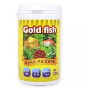 금붕어먹이 100g 관상어사료 구피사료 골드피쉬통사료 붕어사료