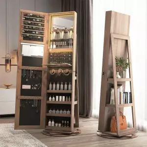 수납전신거울 캐비닛 액세서리 보관 쥬얼리 원룸 공간활용