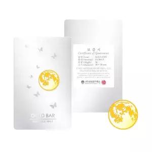 롯데 단독 하얀 달항아리 골드 코인 1g