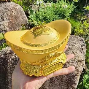 [셀러에이드]금저금통 대형 돈세이프 저금통 재물운