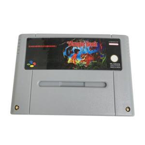 SNES 슈퍼 16비트 게임 콘솔용 Jungelbokenbook EU 버전 카트리지 - 그레이