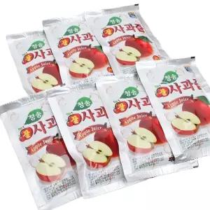 청송 사과즙 120ml 50개입 1개