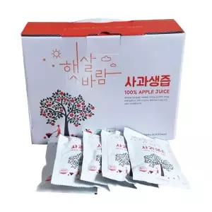 햇살바람 사과생즙 110ml 50개입 1개