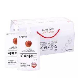 아빠의주스 사과즙 100ml 20개입 1박스