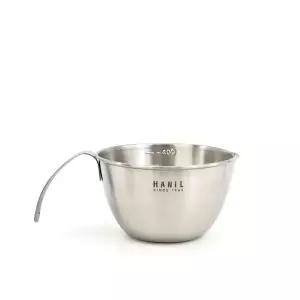한일STS 손잡이 스텐계량컵(500ml) 계량믹싱볼 스텐계량컵 스텐믹싱볼
