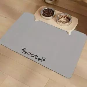 [골드스마일]규조토 애견 식기매트 반려동물 사료매트 60x40cm