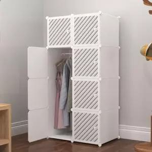 조립식옷장 옷장 조립식 큐브 수납옷장 원룸옷장 옷정리 비키니옷장 1인옷 행거 키밍