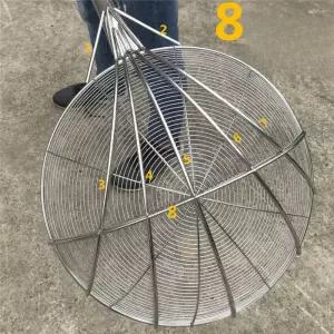 횟집 대형 물고기철망 해루질 와이어 스테인리스 원형