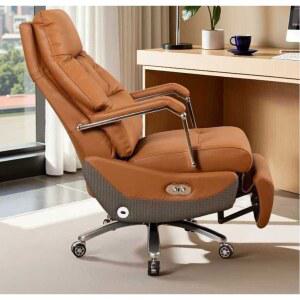 사무용 전동 안마 소가죽 안마의자 임원 의자 리클라이너