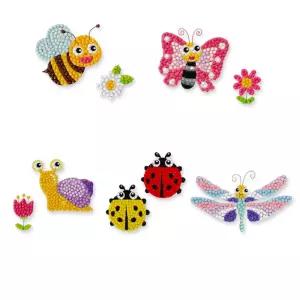 비즈공예 꿀벌 나비 달팽이 십자수 보석스티커 주말놀이 취미키트 공예수업 집콕놀이