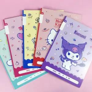 17줄 캐릭터 공책 학생 무제 노트 2탄 5개 1세트 kSy2+4aFX