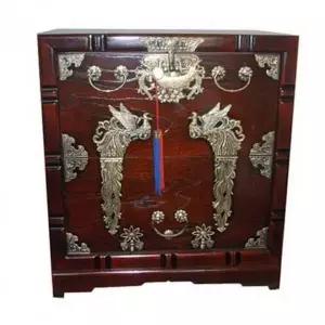 제사 제기함 봉황 오동 나무