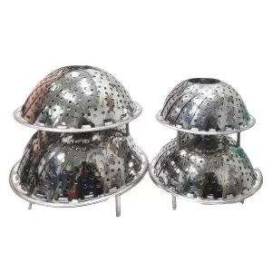 대흥 접이식 수육 보쌈 만두 찜기 찜채반 받침대 4종 냄비