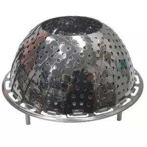 국산 스텐찜기 접이식 냄비 만두 채반 찜 받침대 특대 찜받침