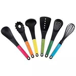 리빙센스 국자 뒤집개 스푼 거품기 7종 조리도구 세트 기구