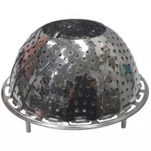 국산 스텐찜기 접이식 냄비 만두 채반 찜 받침대 대형 찜판