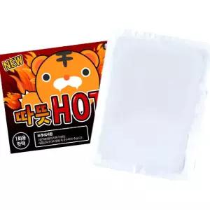 흔드는 핫팩 개별포장 9.5cmx12.5cm 중량(48.9g) 낱개1개