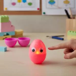 계란 오뚝이 만들기 오뚜기 달걀 애그 부활절 꾸미기 에그 (1인용 LED형) 장난감 캡슐